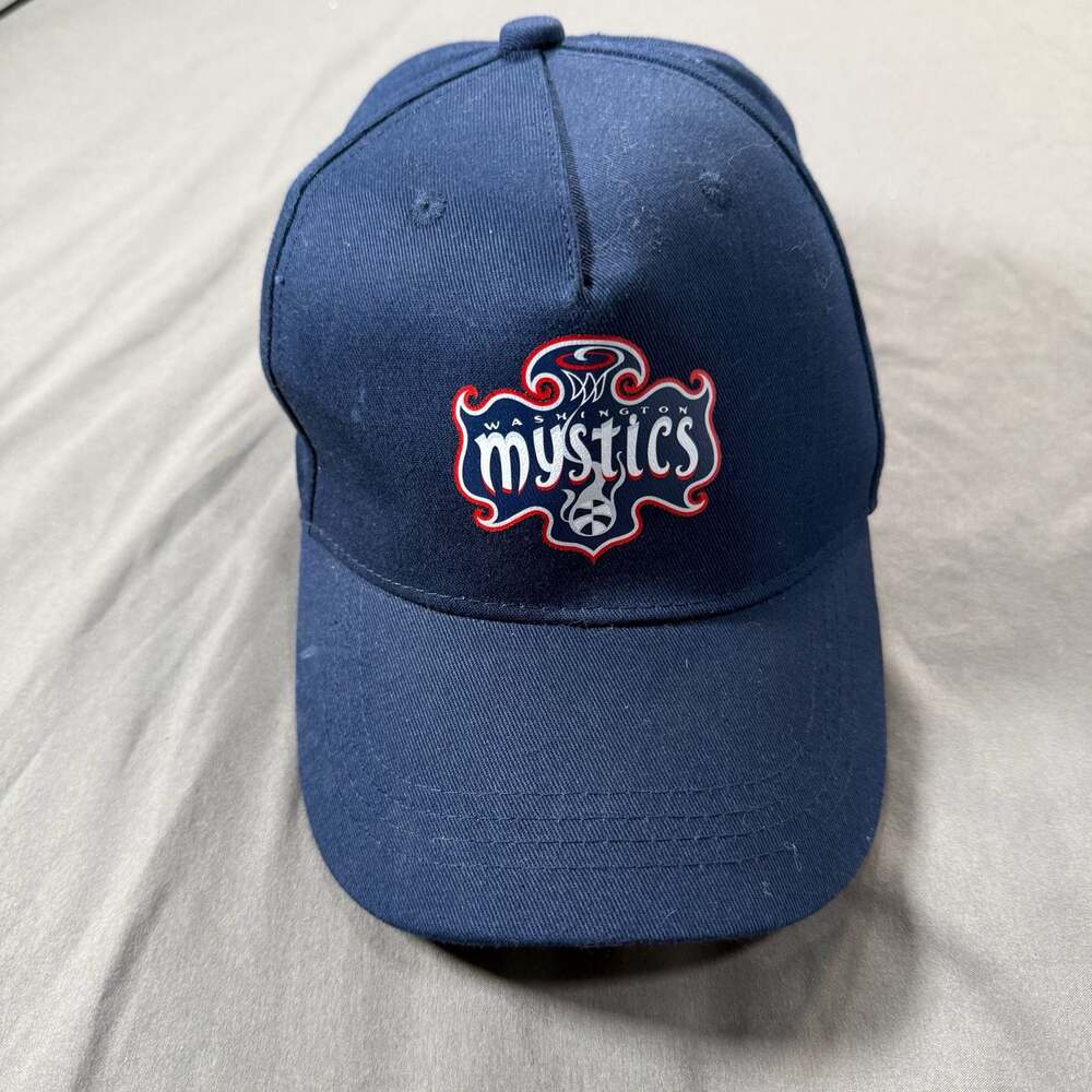 Washington Mystics WNBA Adjustable Baseball Cap Hat Navy Blue